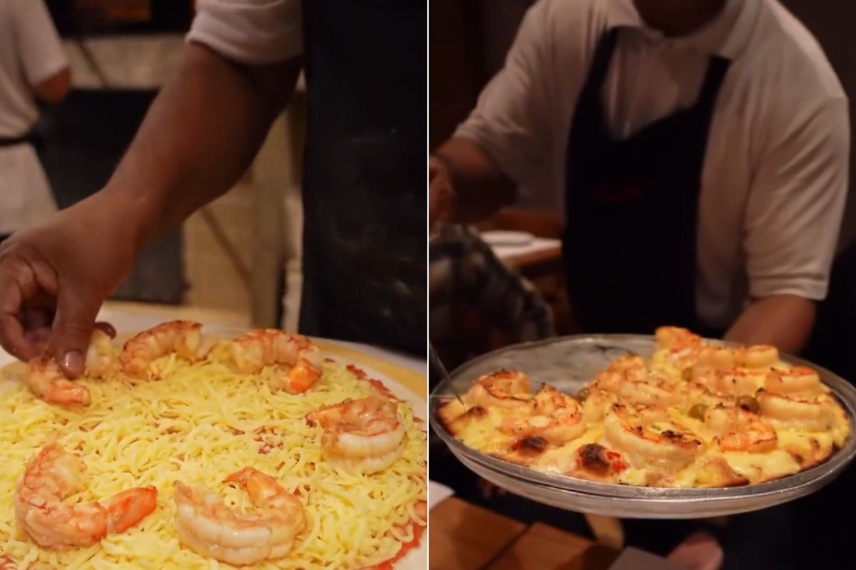 Conheça a pizza de camarão de R$ 599, uma das mais caras do Brasil