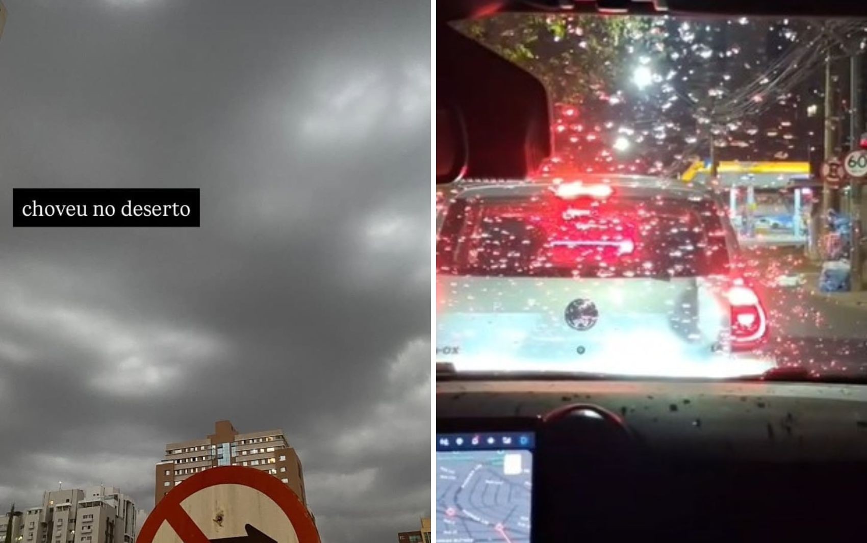 Chuva chega a Goiânia após dias de calor intenso; vídeo