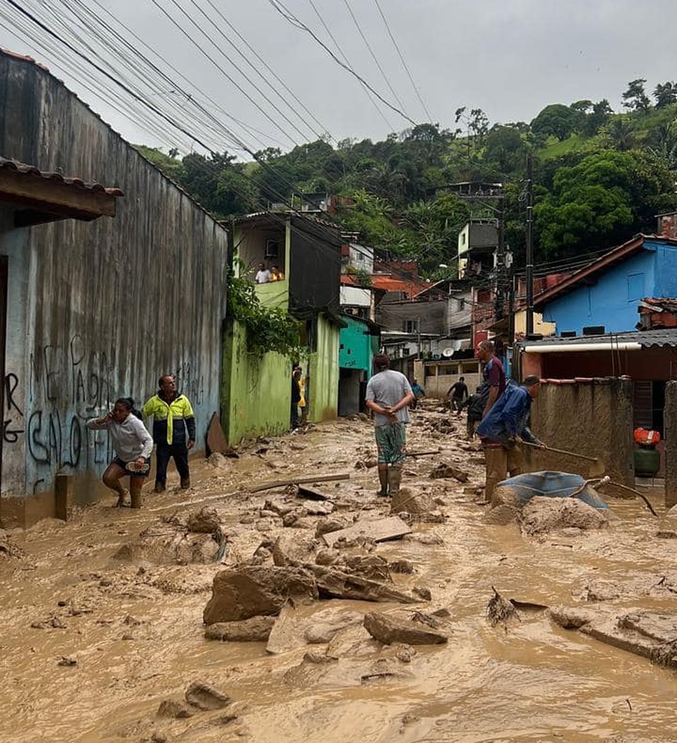 Situação das chuvas e famílias afetadas