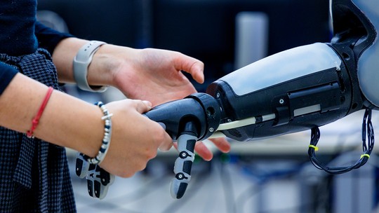 Cientistas criam pele artificial que devolve sensibilidade a pessoas com prótese - Foto: (Scuola Superiore SantAnna/Divulgação)