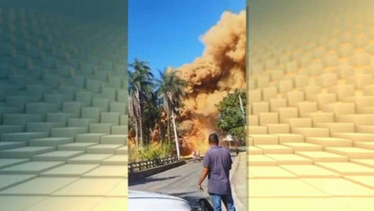 Caminhão-tanque explode em Minas Gerais - Programa: Jornal Hoje 
