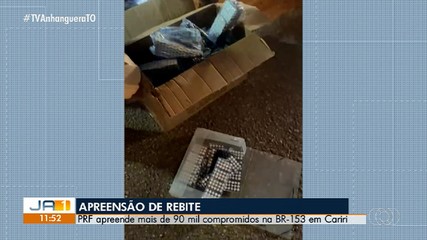 Polícia Rodoviária Federal apreende mais de 90 mil comprimidos