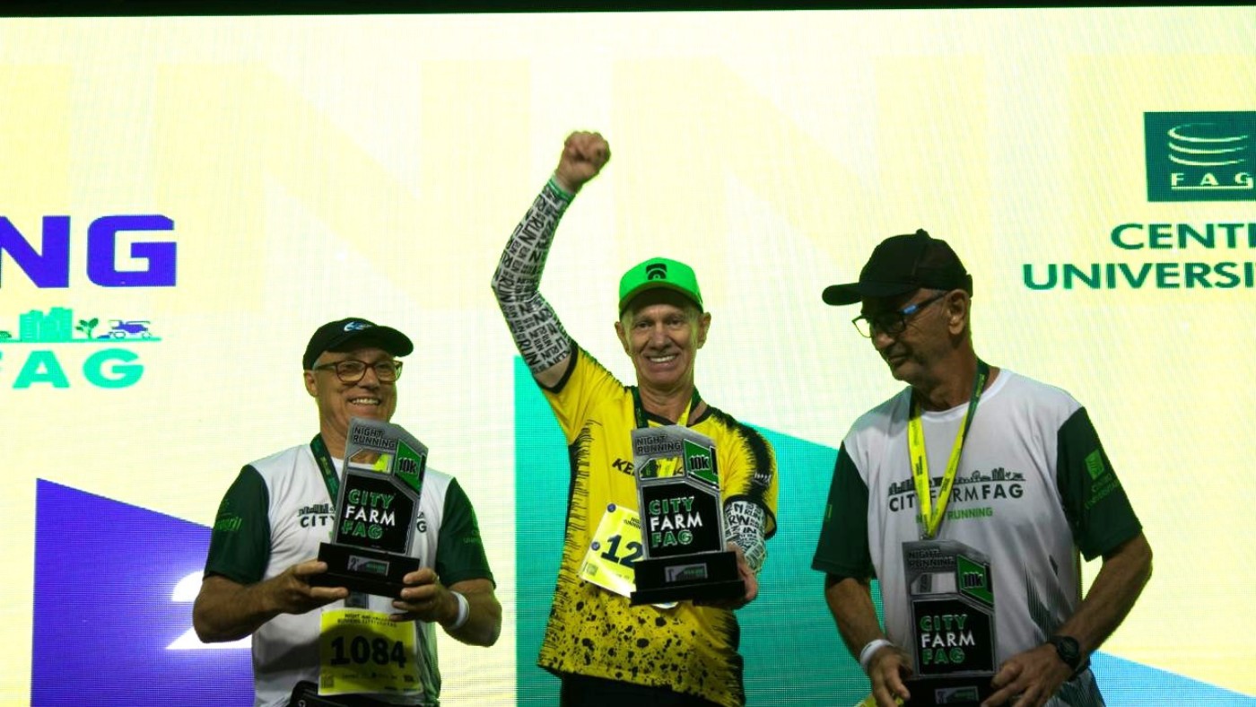 Night Running reúne atletas e ilumina primeira noite do 5º City Farm Fag