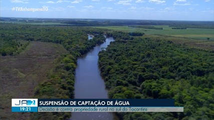 Justiça determina que propriedade suspenda a captação de água no rio Formoso; entenda