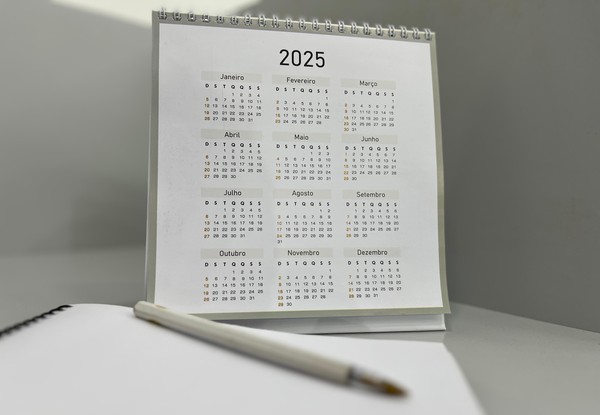 Calendário de 2025. — Foto: Yara Ramalho/g1 RR