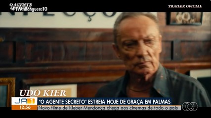 Filme 'O Agente Secreto' será exibido em Palmas