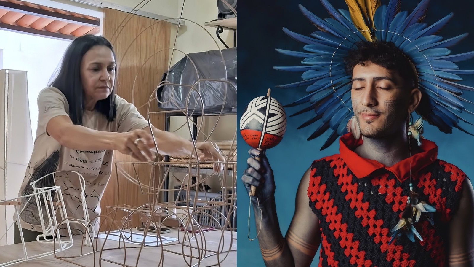 Artistas cearenses são selecionados para expor obras em bienal internacional em Paris