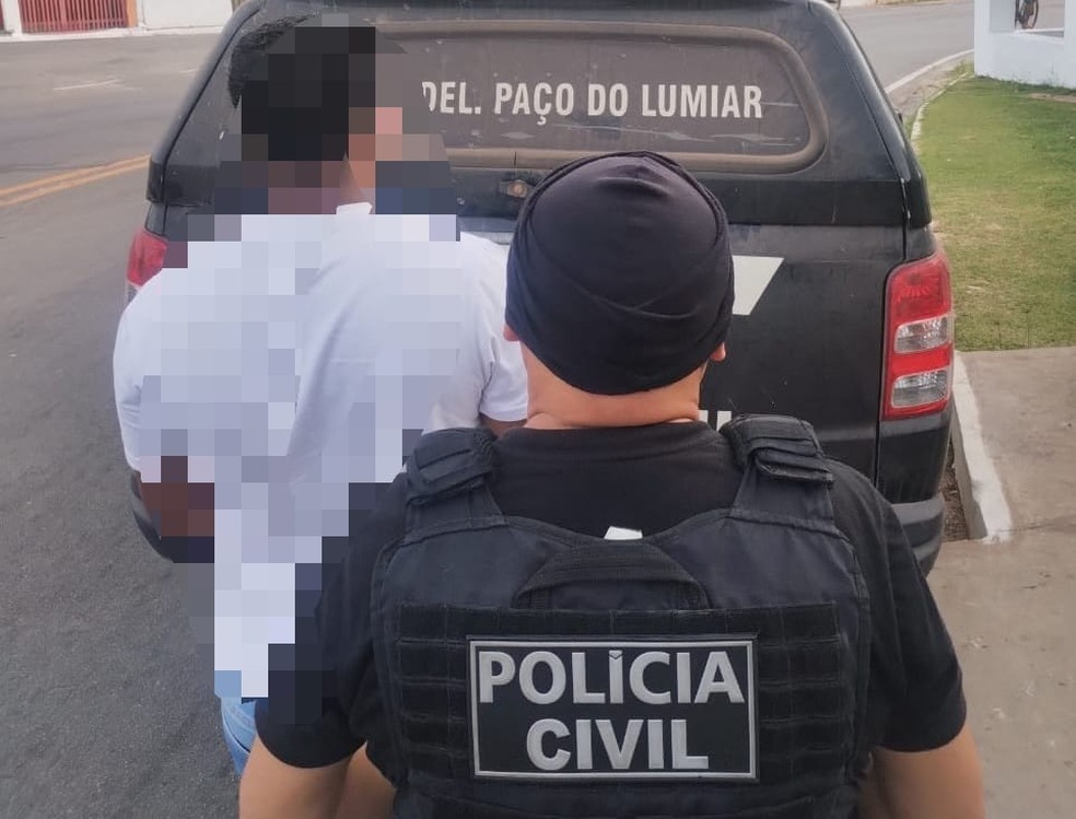 O homem foi preso na cidade de Paço do Lumiar, na região metropolitana de São Luís. — Foto: Divulgação/Polícia Civil do Maranhão