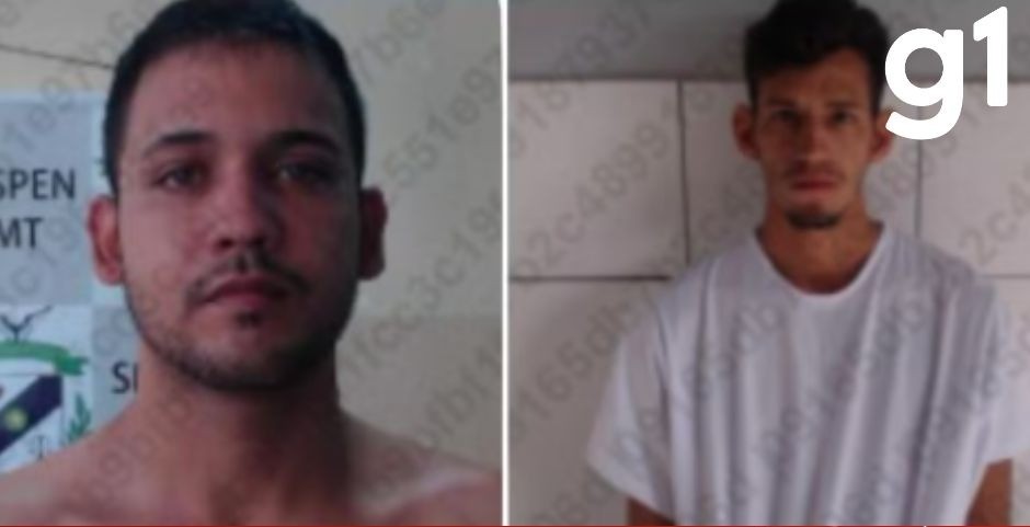 Polícia recaptura mais dois foragidos dos cinco presos que fugiram de penitenciária em MT