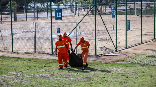 Prefeitura recolhe 120 toneladas de resíduos na orla do Guaíba - Foto: (Fabíola Casarotto de Souza/PMPA)