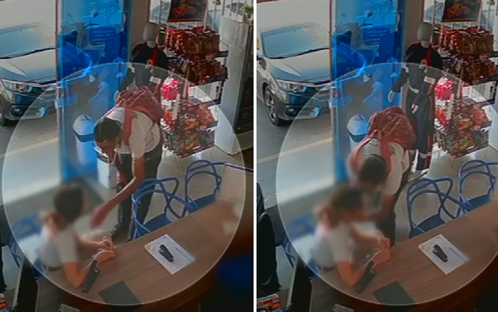 Homem é preso suspeito de beijar à força estudante em escola; vídeo