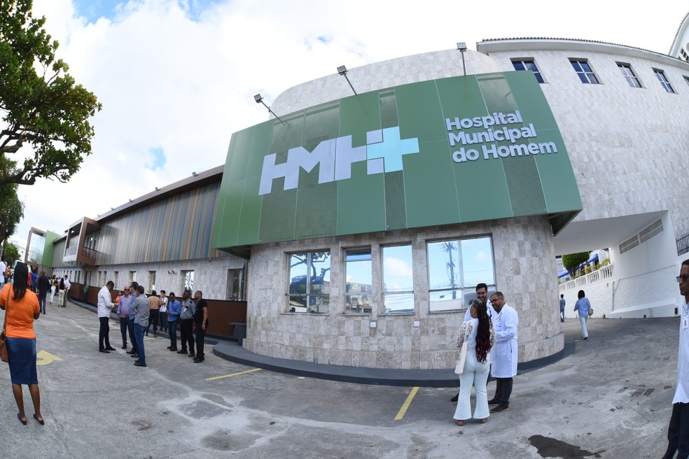 Hospital Municipal do Homem, em Salvador — Foto: Valter Pontes/ Secom