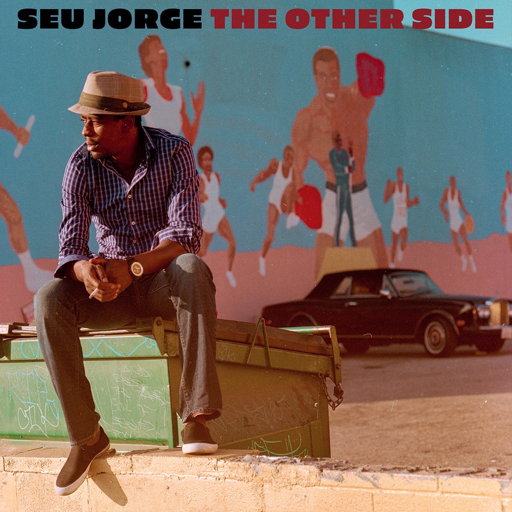 Capa do álbum 'The other side', de Seu Jorge — Foto: B+ / Divulgação