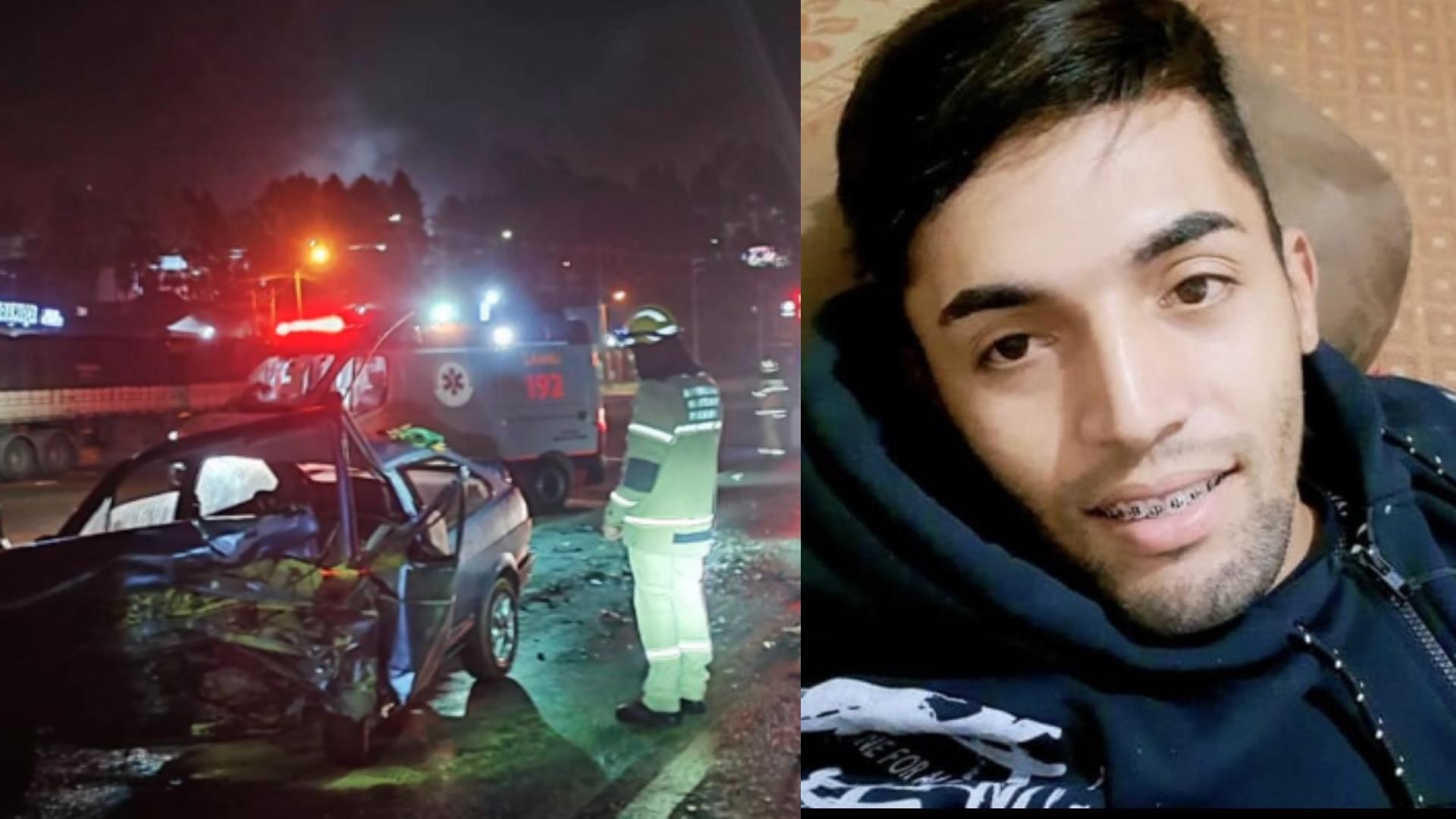 Homem morre após bater carro de frente com motorista bêbado na BR-476 no Paraná, diz PRF