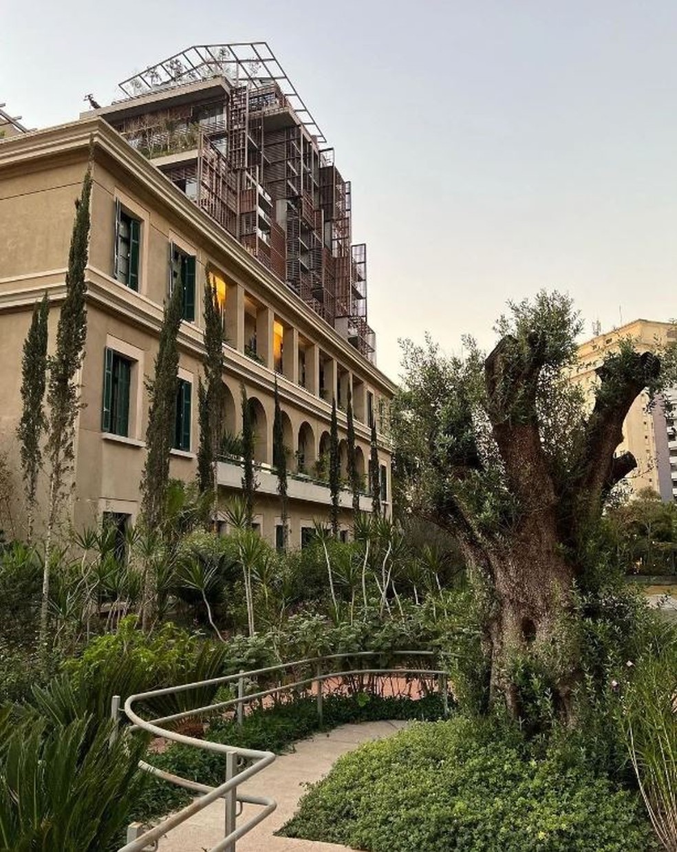 Hotel Rosewood em São Paulo — Foto: Reprodução/ Instagram Rosewood São Paulo