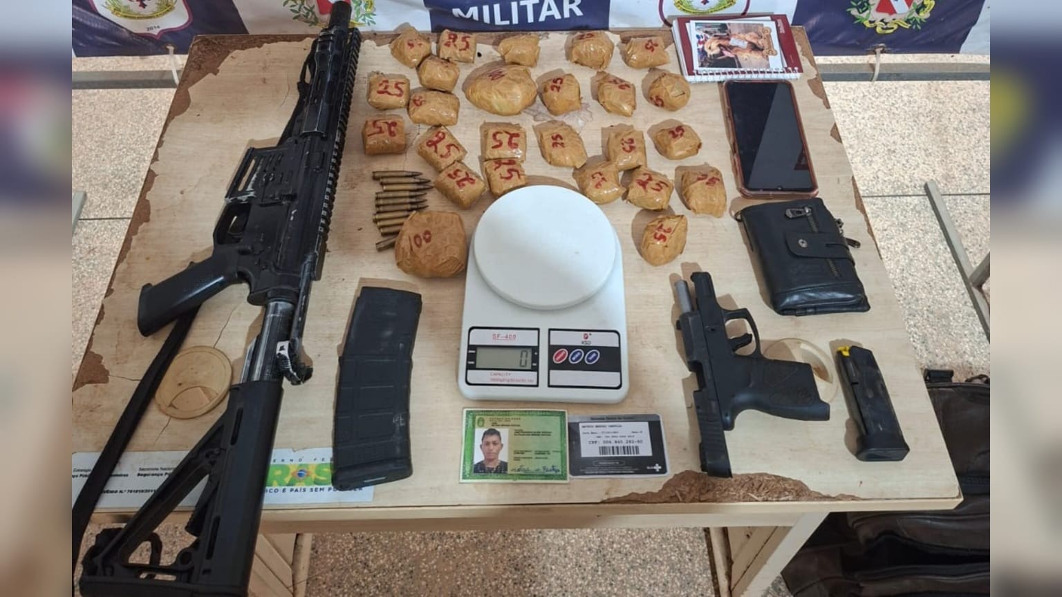 Suspeito apontado como líder de facção morre após troca de tiros com policiais em Almeirim