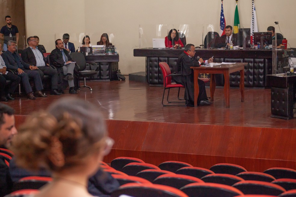 Julgamento ocorreu no Fórum Henoch Reis, em Manaus. — Foto: Divulgação/TJAM