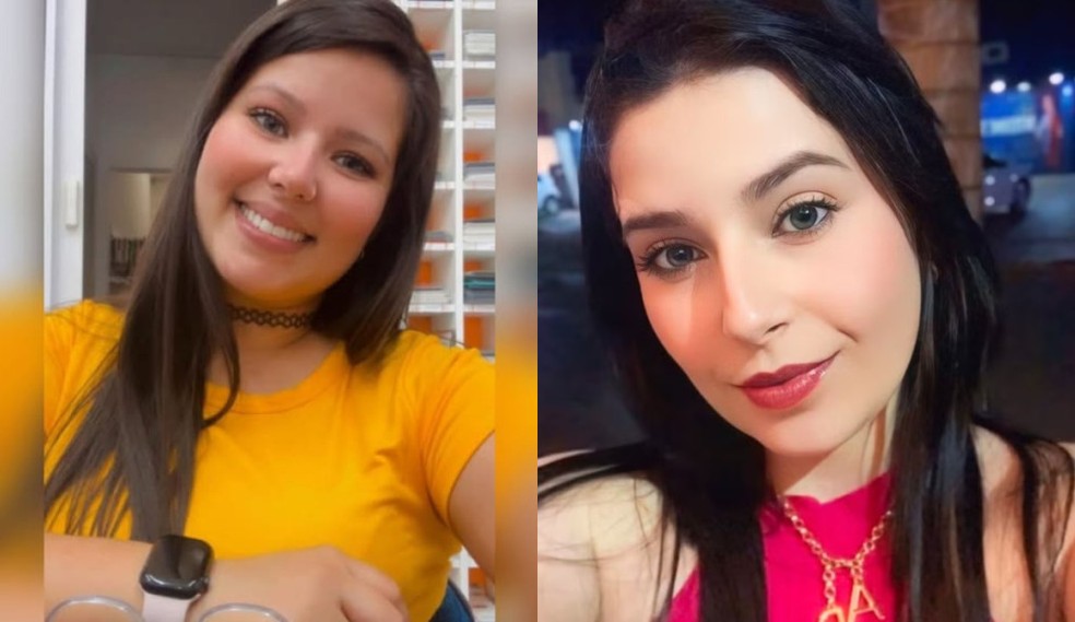 Karina Corin, de 29 anos e Aline Rodrigues, de 32 anos. — Foto: Reprodução