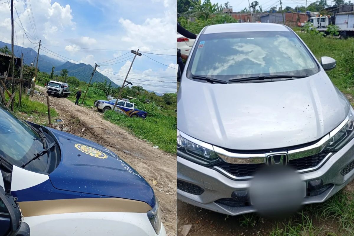 Criminosos invadem casa de veraneio, amarram turistas e fogem com carro roubado no litoral de SP