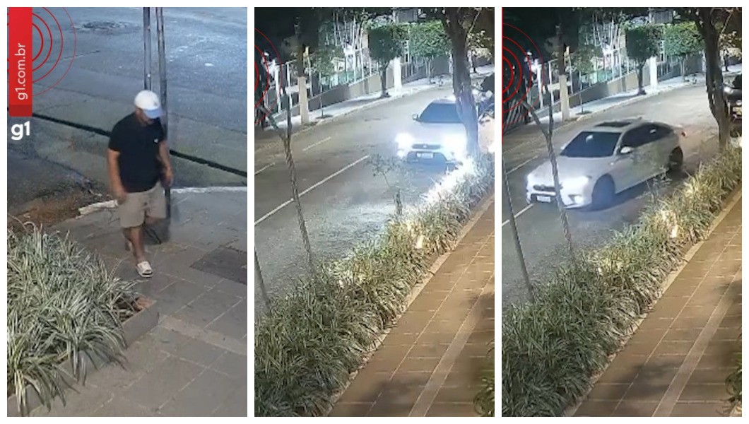 Ladrões usam controle clonado para roubar carro alugado de empresário na Zona Sul de SP; veja vídeo