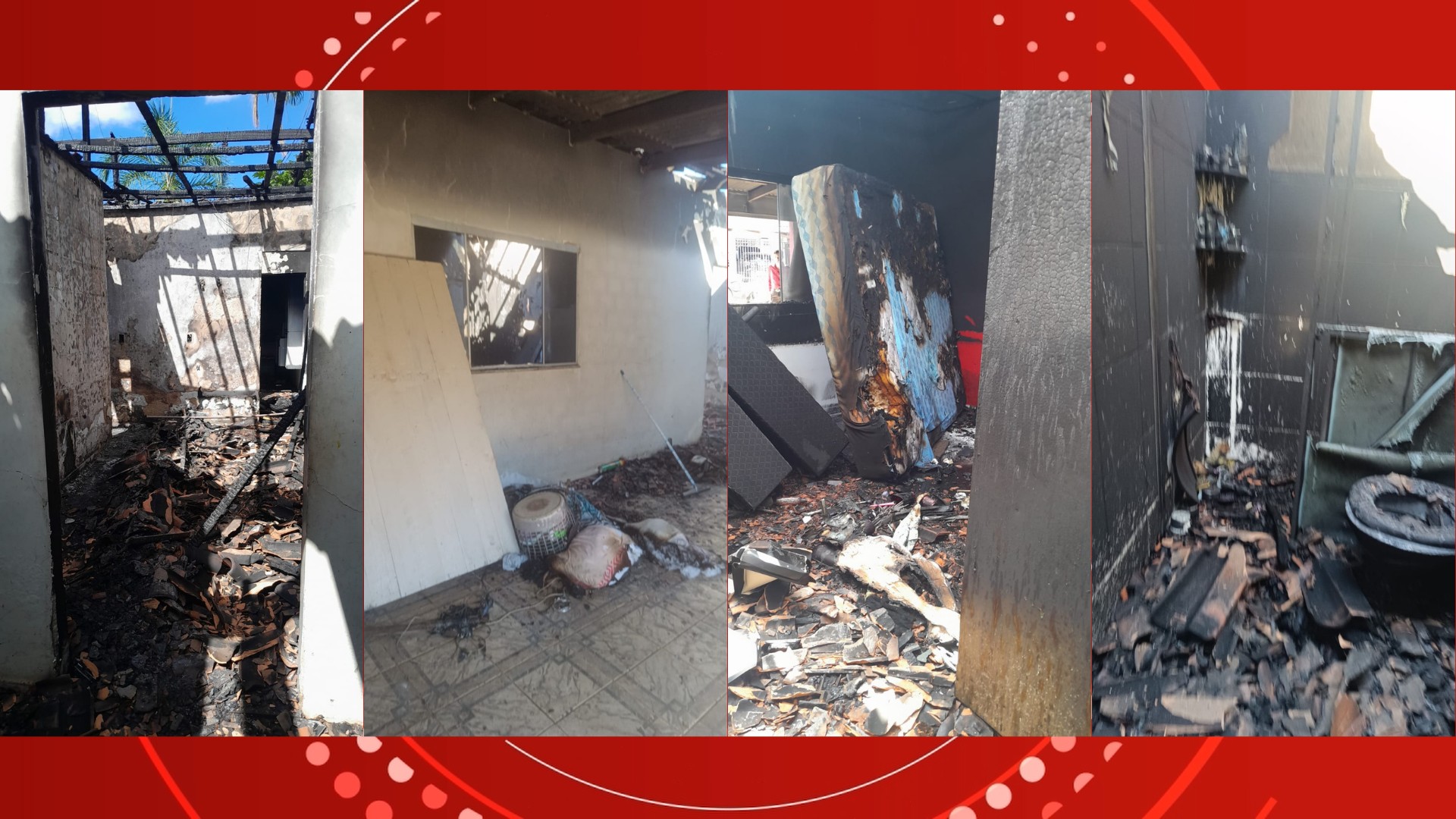 Surpresa de Dia dos Namorados termina em incêndio que destruiu residência em RO; entenda