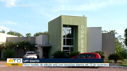 ExaTO: novo modelo de seleção na UFT está com inscrições abertas e vai até 13 de novembro