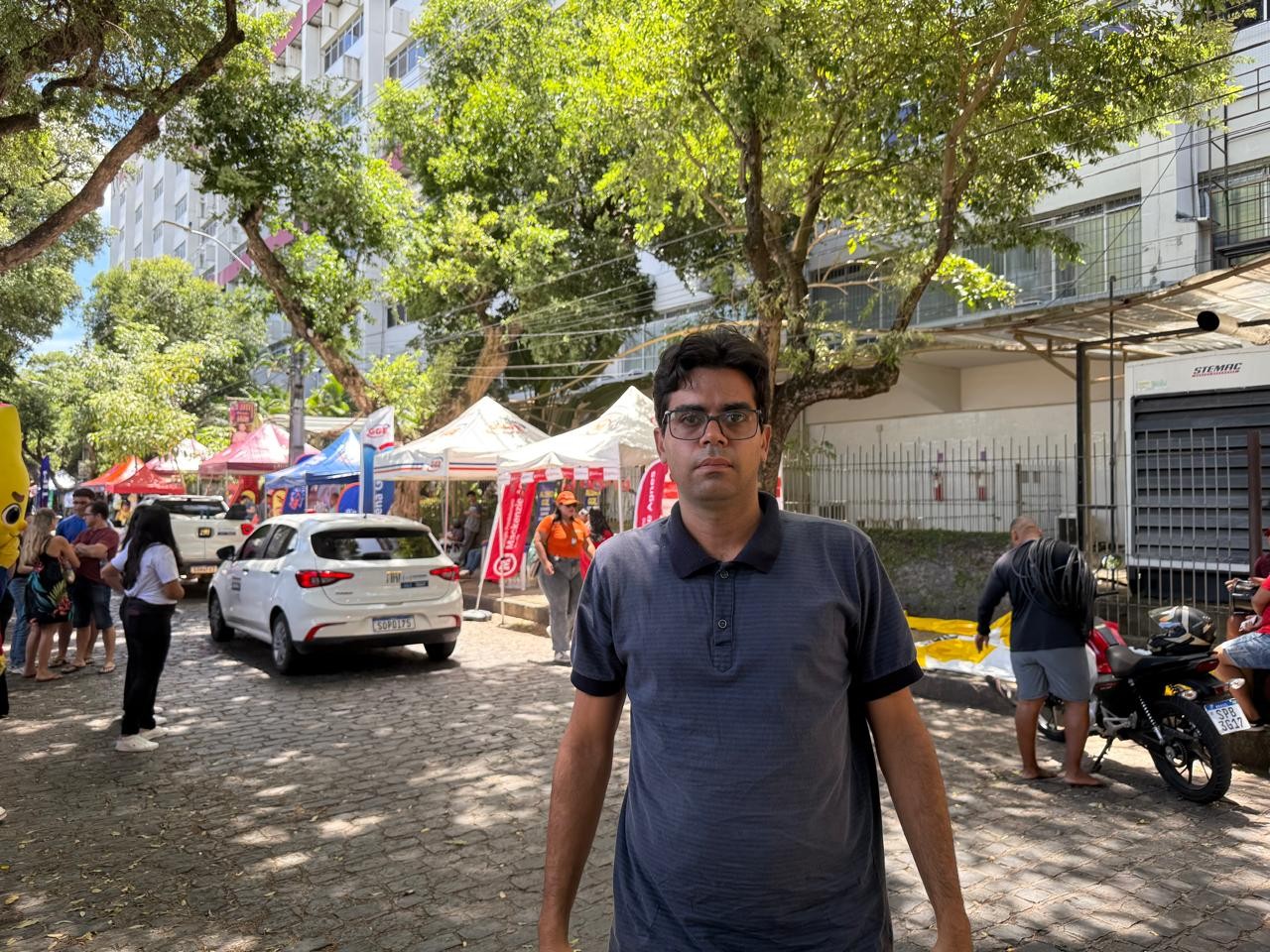 Candidato faz Enem pela sétima vez no Recife: ‘Quero bater minha nota’