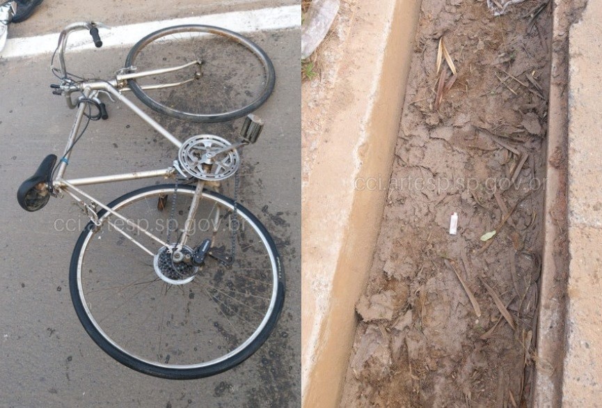 Ciclista morre após perder controle de bicicleta e cair em canaleta na SP-360 em Itatiba