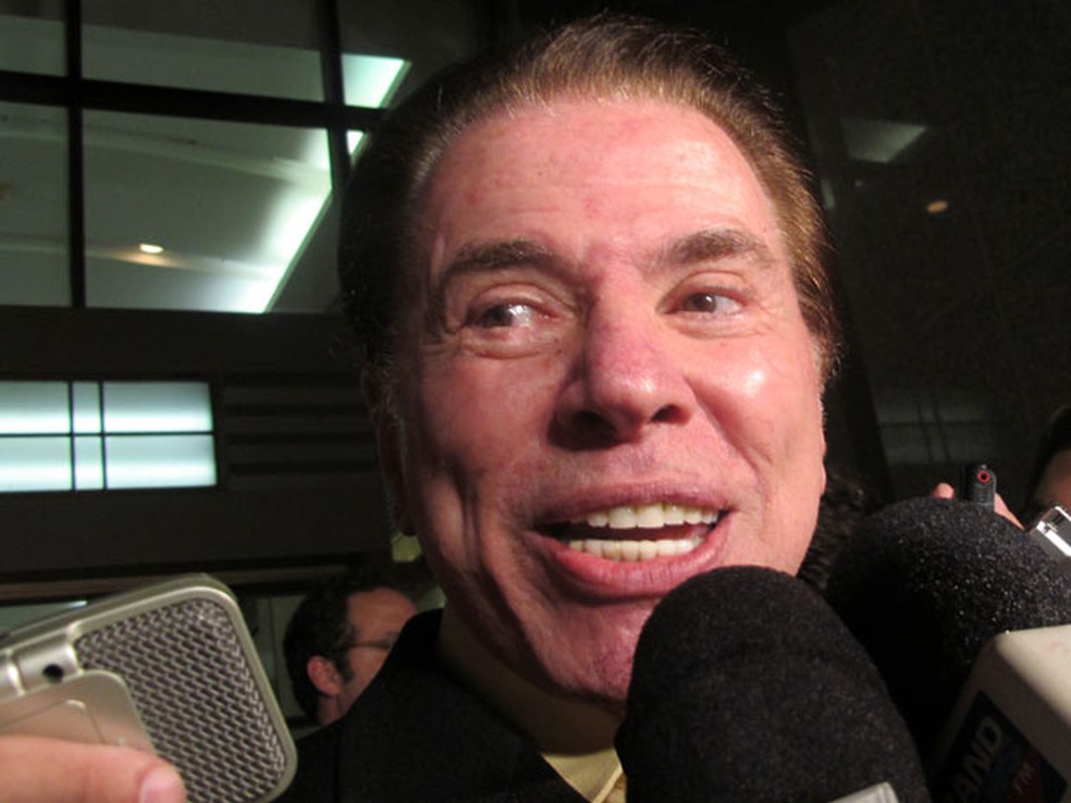 Silvio Santos anuncia venda do banco Panamericano &mdash; Foto: Darlan Alvarenga/G1