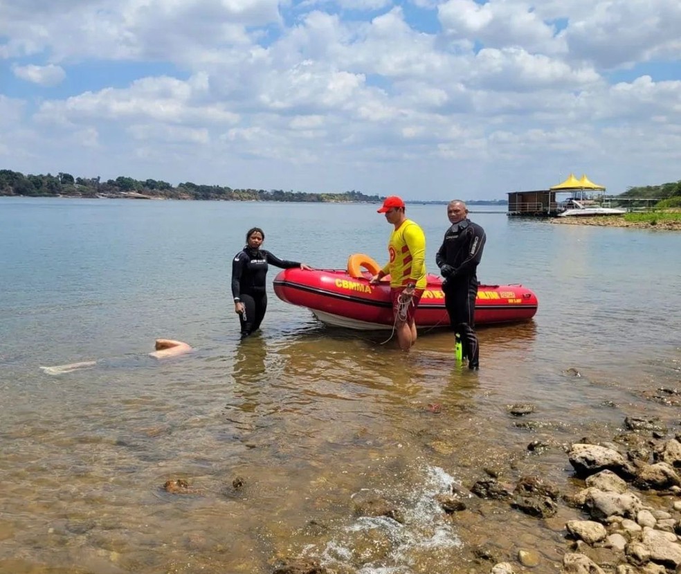 Homem de 44 anos desapareceu no rio Tocantins, em Imperatriz — Foto: Divulgação/Corpo de Bombeiros