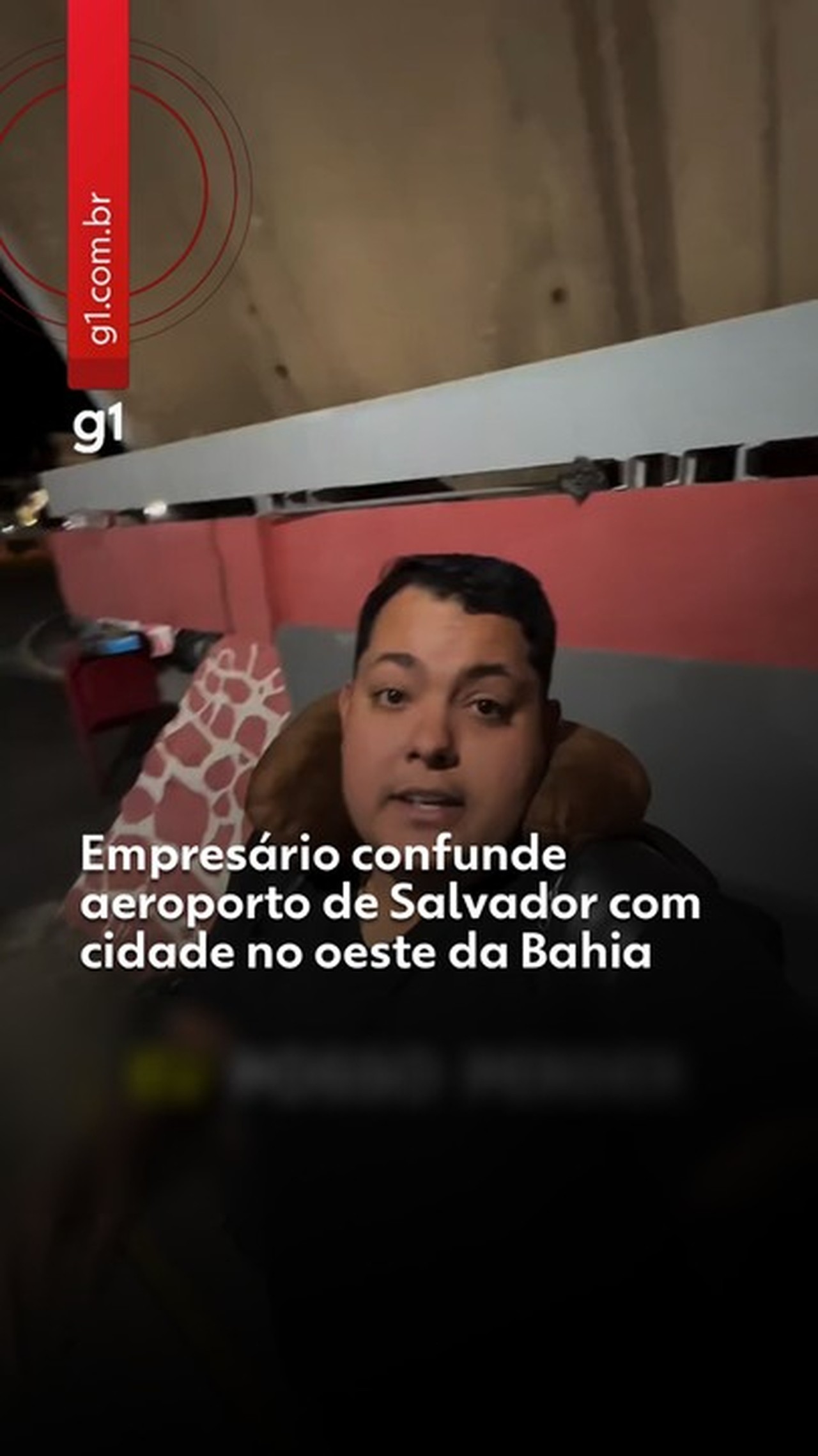 Empresário confunde aeroporto de Salvador com cidade no oeste da Bahia e roda 240 km de ônibus antes de viagem à Europa