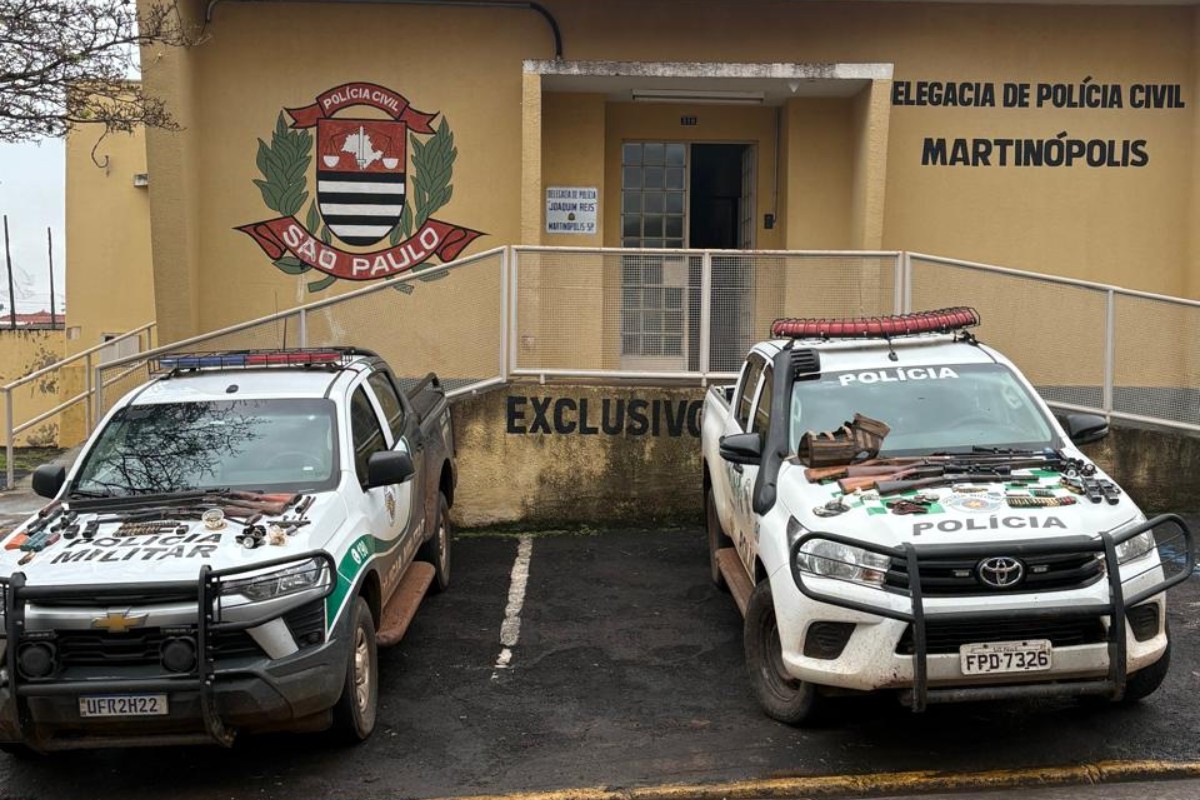 Polícia Ambiental apreende arsenal, equipamentos de caça e carne de animais silvestres durante fiscalização no interior de SP