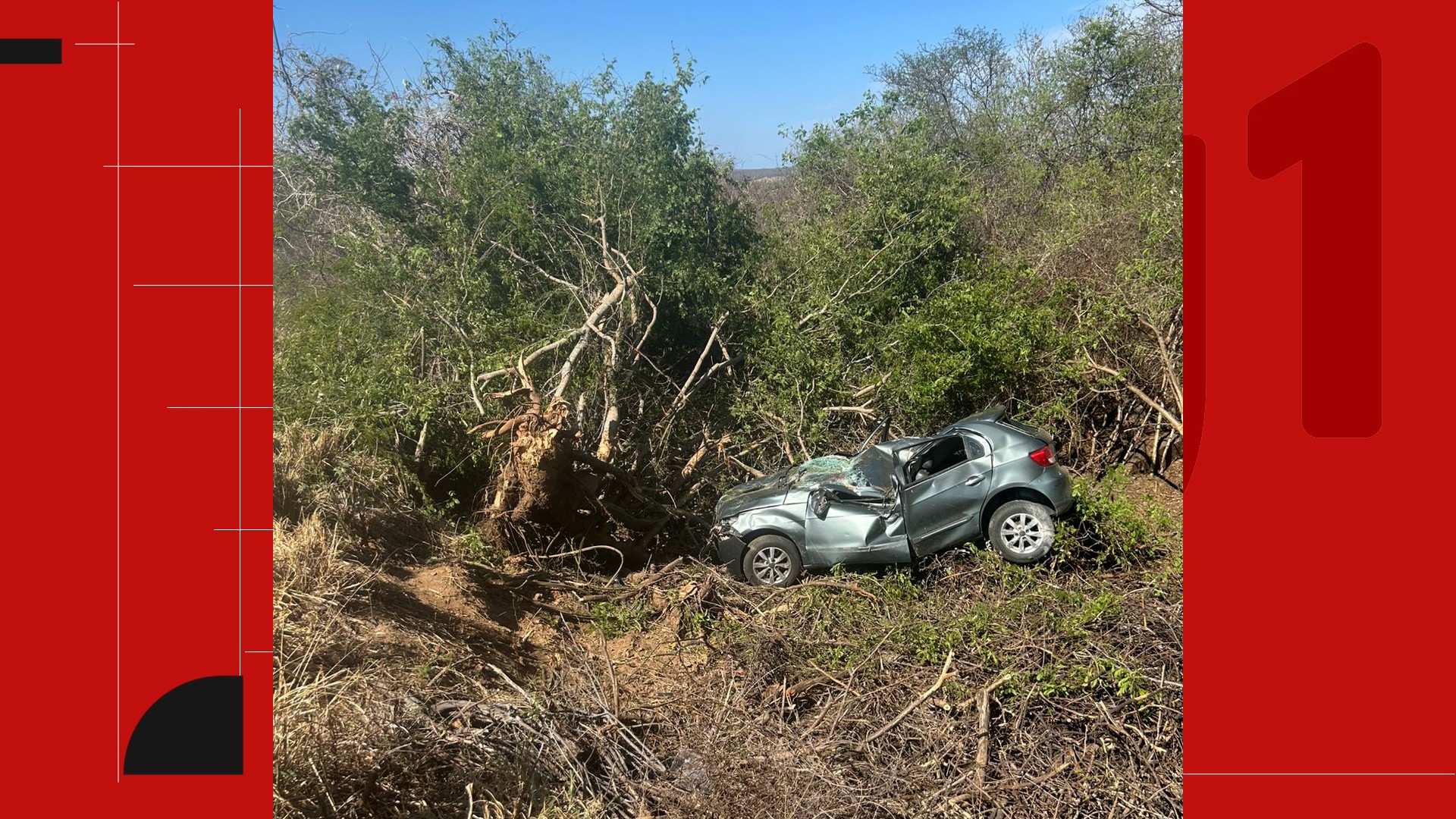 Professor morre em grave acidente entre carro e moto, no Sertão da Paraíba