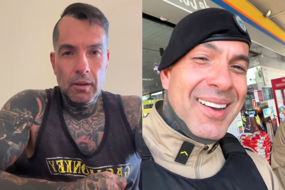 Marcionilio Sancho Cambuhy Junior, de 44 anos, conhecido como “Sancho Loko”. — Foto: Redes sociais