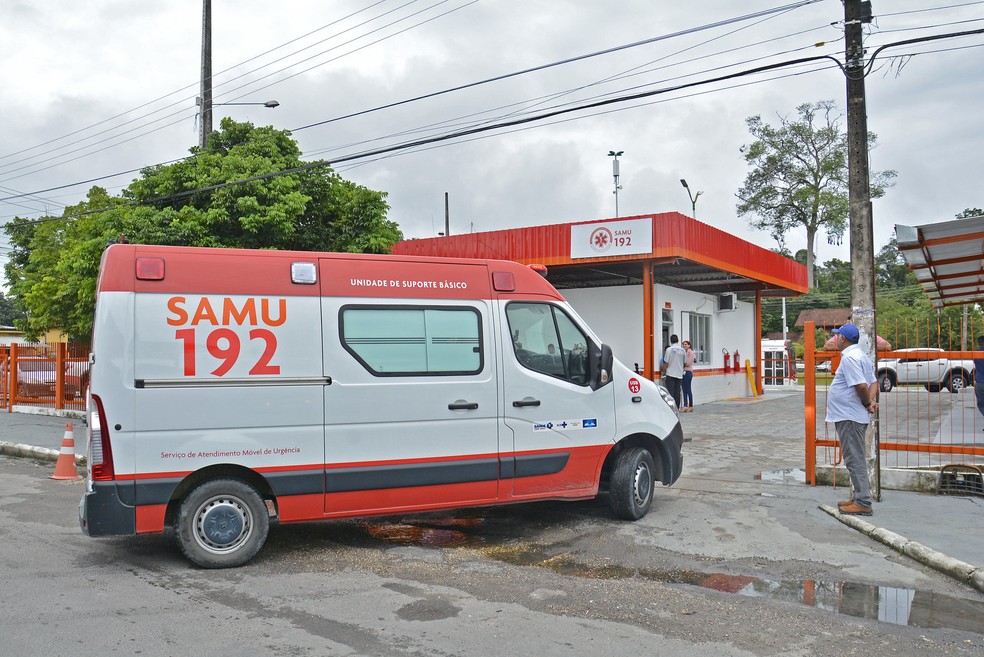 Samu, em Manaus — Foto: Divulgação