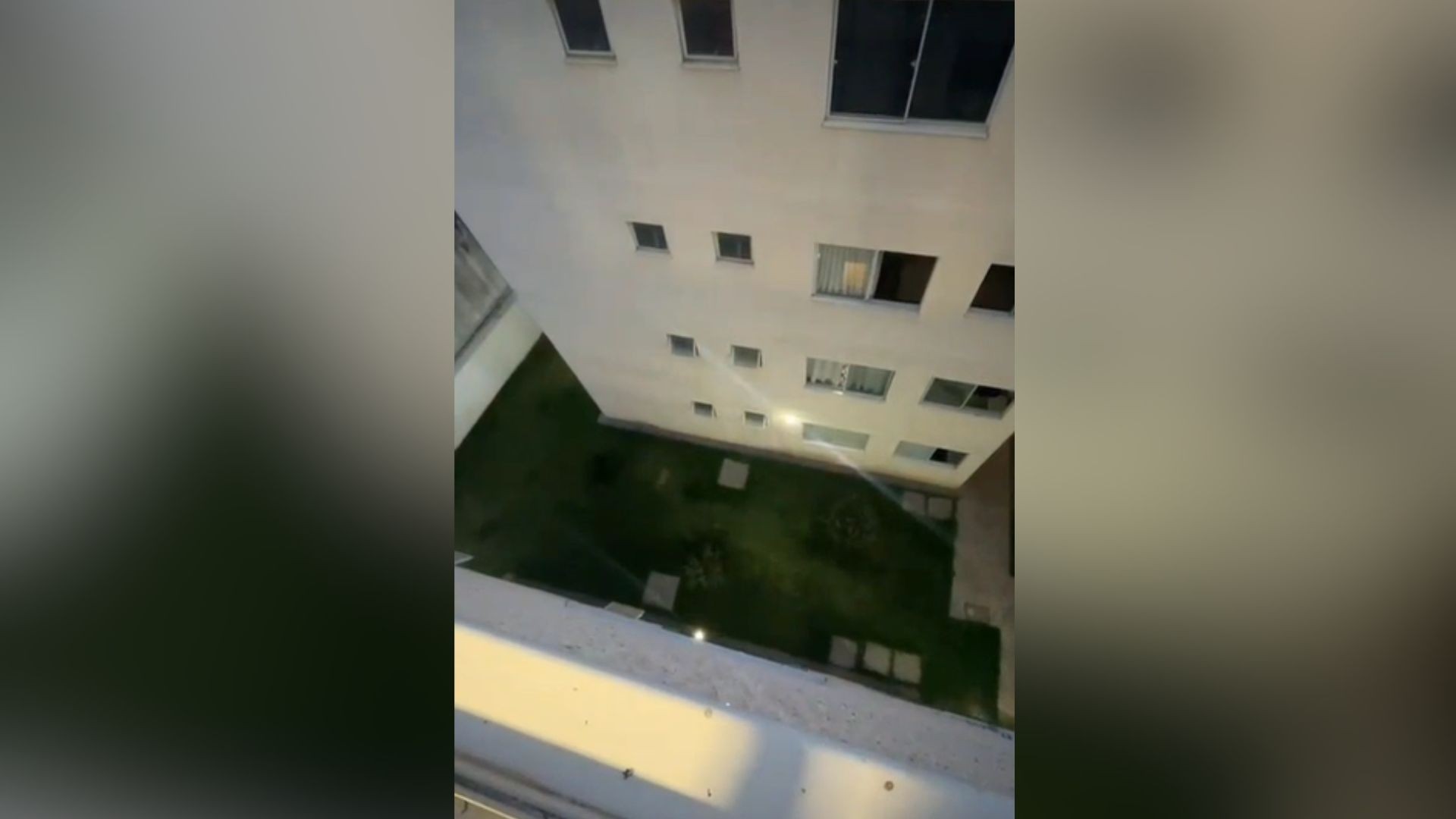 VÍDEO: Padrasto suspeito de arremessar menino do 5º andar em MG foi contido por moradores ao tentar fugir de condomínio