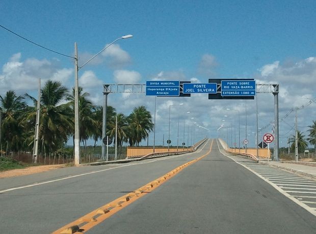 Ponte Joel Silveira em Aracaju será parcialmente bloqueada nesta quinta-feira