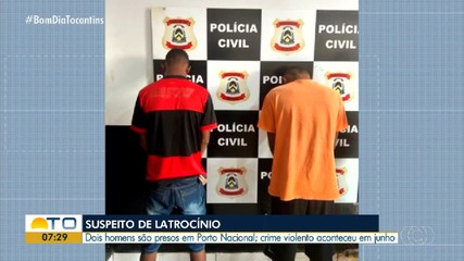 Dois jovens são presos suspeitos de latrocínio em Porto Nacional
