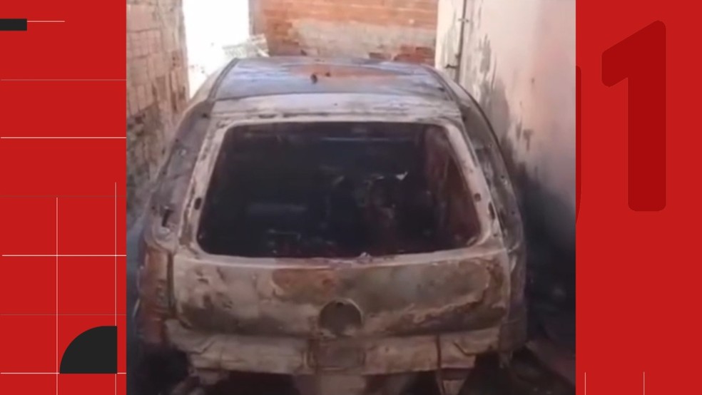 Homem tem carro e casa incendiados na Bahia — Foto: Reprodução/Redes Sociais