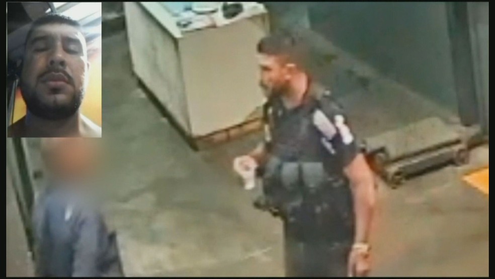 Imagens mostram tiroteio que acabou com morte de policiais do Bope e fuga de chefes do tráfico na Maré — Foto: Reprodução/TV Globo