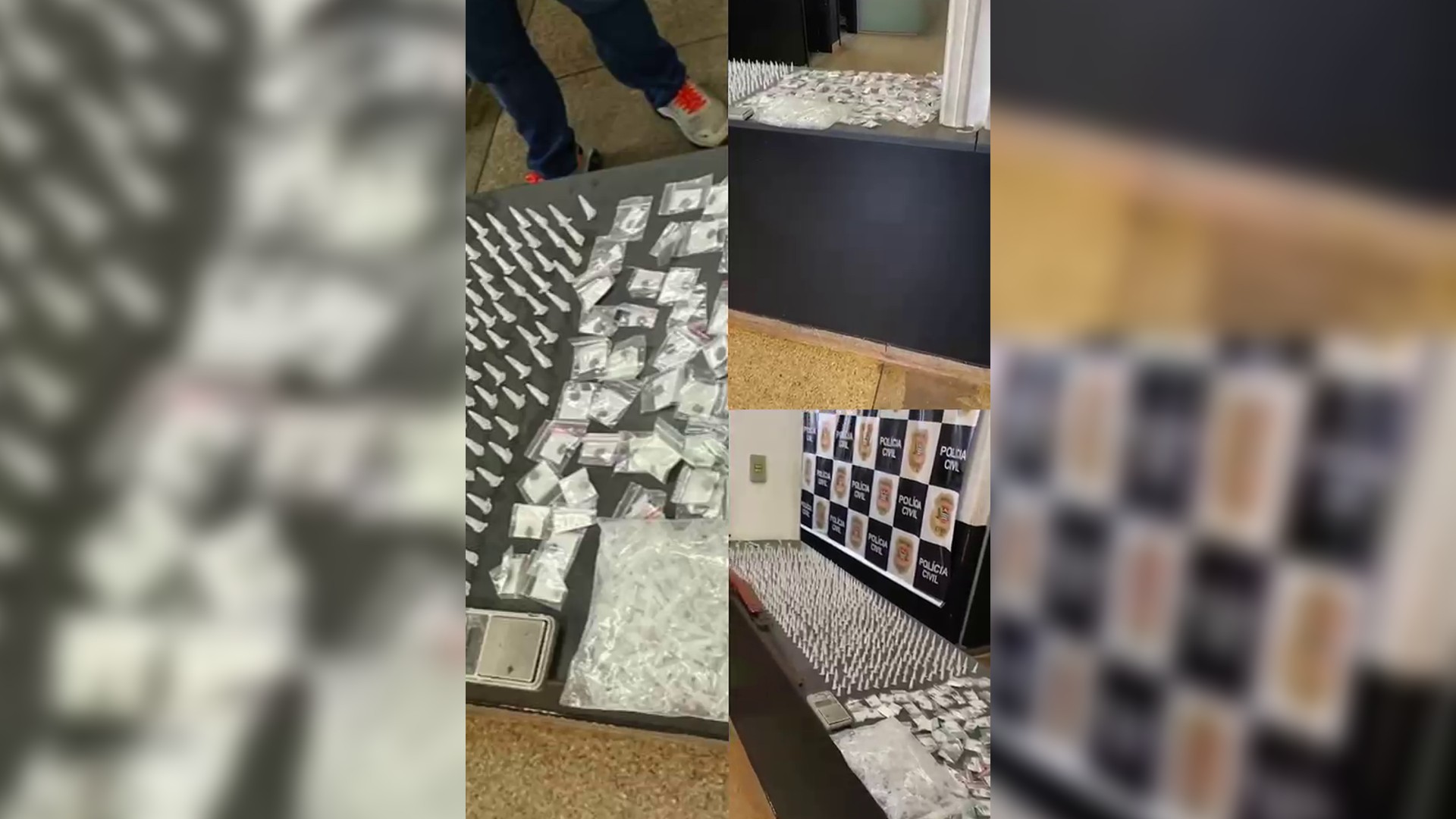 Polícia apreende mais de 800 porções de drogas em 'casa-bomba' e prende suspeito de tráfico em Itapetininga