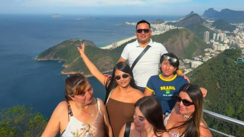 Cristo, Pão de Açúcar, Copacabana e Búzios: família colombiana fez roteiro turístico antes de tragédia no Rio — Foto: Reprodução
