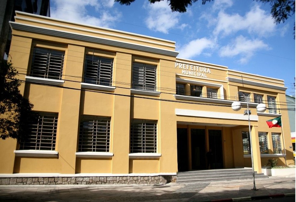 Sede da Prefeitura de Canoas, na Região Metropolitana de Porto Alegre — Foto: Divulgação/Prefeitura de Canoas