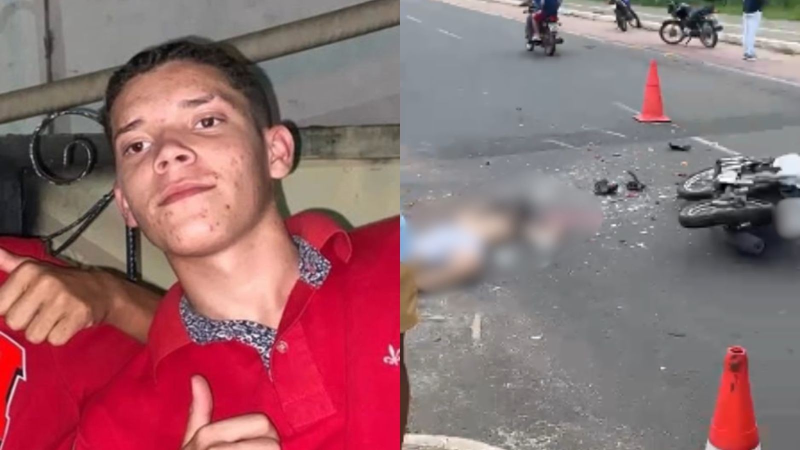 Jovem morre após colidir moto na traseira de picape no interior do PI