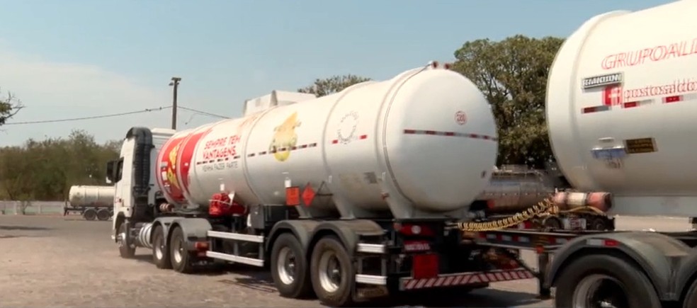 Roubos de carga de caminhão tem queda de mais de 40 por cento em MT — Foto: TV Centro América