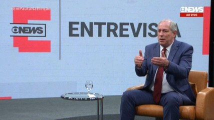 Ciro Gomes PDT responde a pergunta sobre meio ambiente