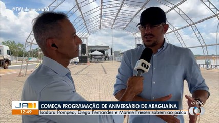 Confira a programação do aniversário de Araguaína