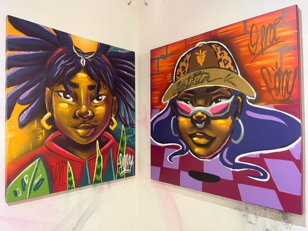 Obras expostas na Mostra. — Foto: Divulgação