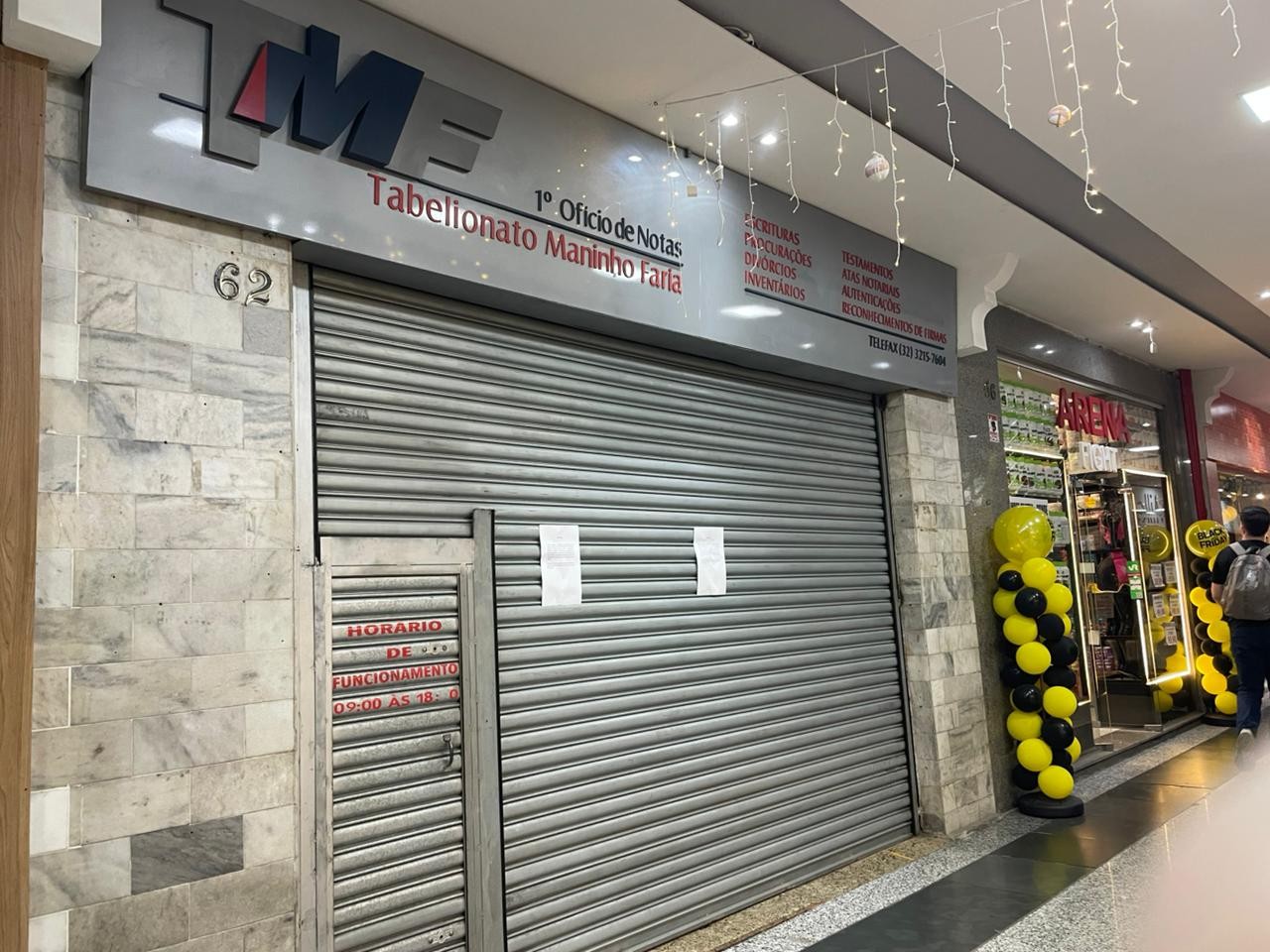 Cartório no Centro de Juiz de Fora é temporariamente interditado após suspeita de irregularidades; titular e substitutos são afastados