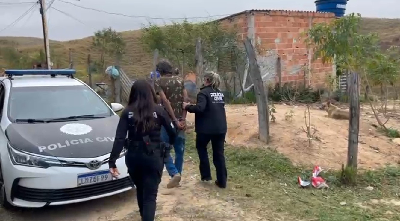 Homem com 16 anotações por violência contra a mulher é preso em Resende 